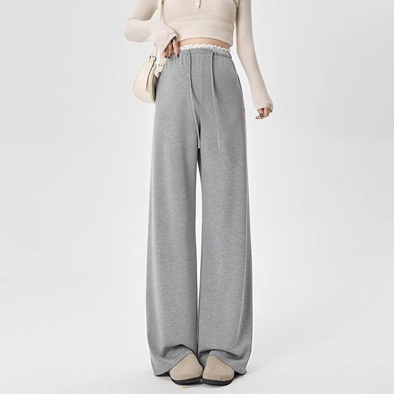 Maternity Pants Spring and Summer Wear Thin Wide-leg Pants Summer No Support Belly Not Belly Casual Small Summer Wear