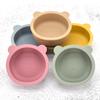 Baby Silicone Feeding Bowl Cute Lion Shape Tableware Waterproof Non-Slip Silicone Dishes