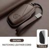 Leather Car Key Case Cover For BMW 3 4 5 6 Series X1 X2 X3 X4 X5 F10 F20 M3 M4 E34 E36 525 320i 2025 Key Shell Car Accessories