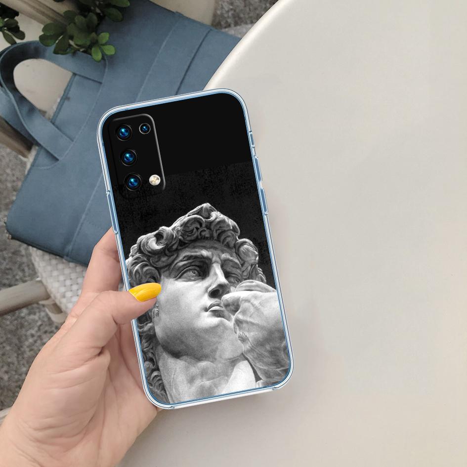 PP25 David Statue funny Phone Case for Motorola Moto Edge 20 30 40 50 S30 Fusion Ultra Pro Neo Lite + G200 G23