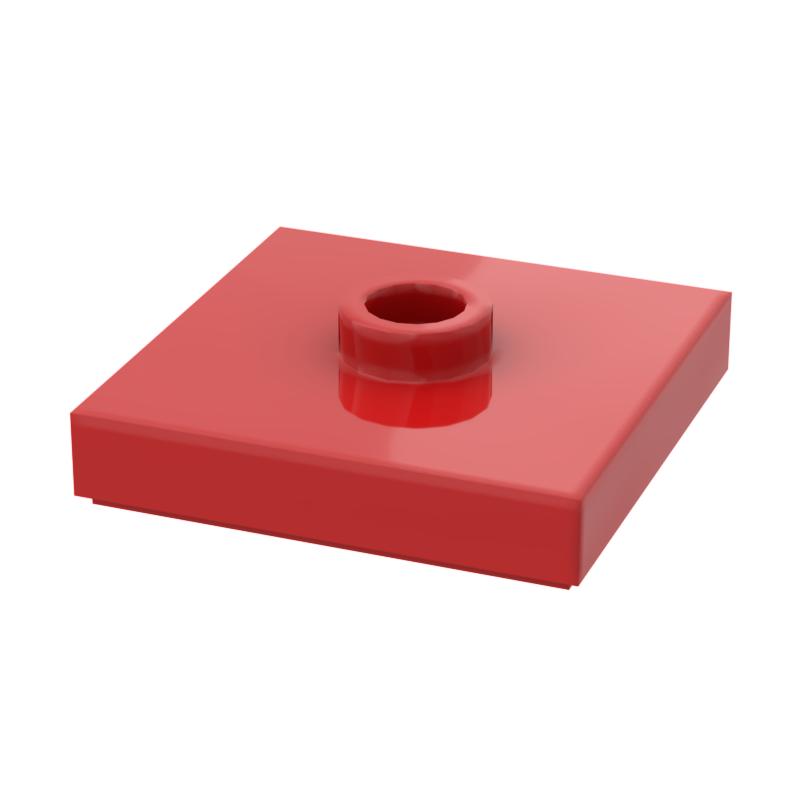 

Building Blocks 87580 Plate Modified 2x2 Stud in Center Bricks Collections Modular Toy For Technical MOC красный