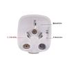 Xingongpai Single-Phase 3-Pin Detachable Power Plug