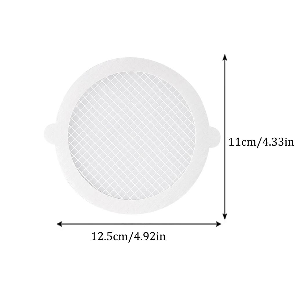 10-50pcs Disposable Shower Drain Hair Catcher Mesh Drain Covers Floor Sink Strainer Filter Hair Stopper For Bathroom Kitchen
