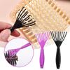 Plastic Mini Comb Cleaner Embedded Hair Brush Hair Remover Handle Cleaning Brushes Cleaners Special Barber Hairdressing Tool