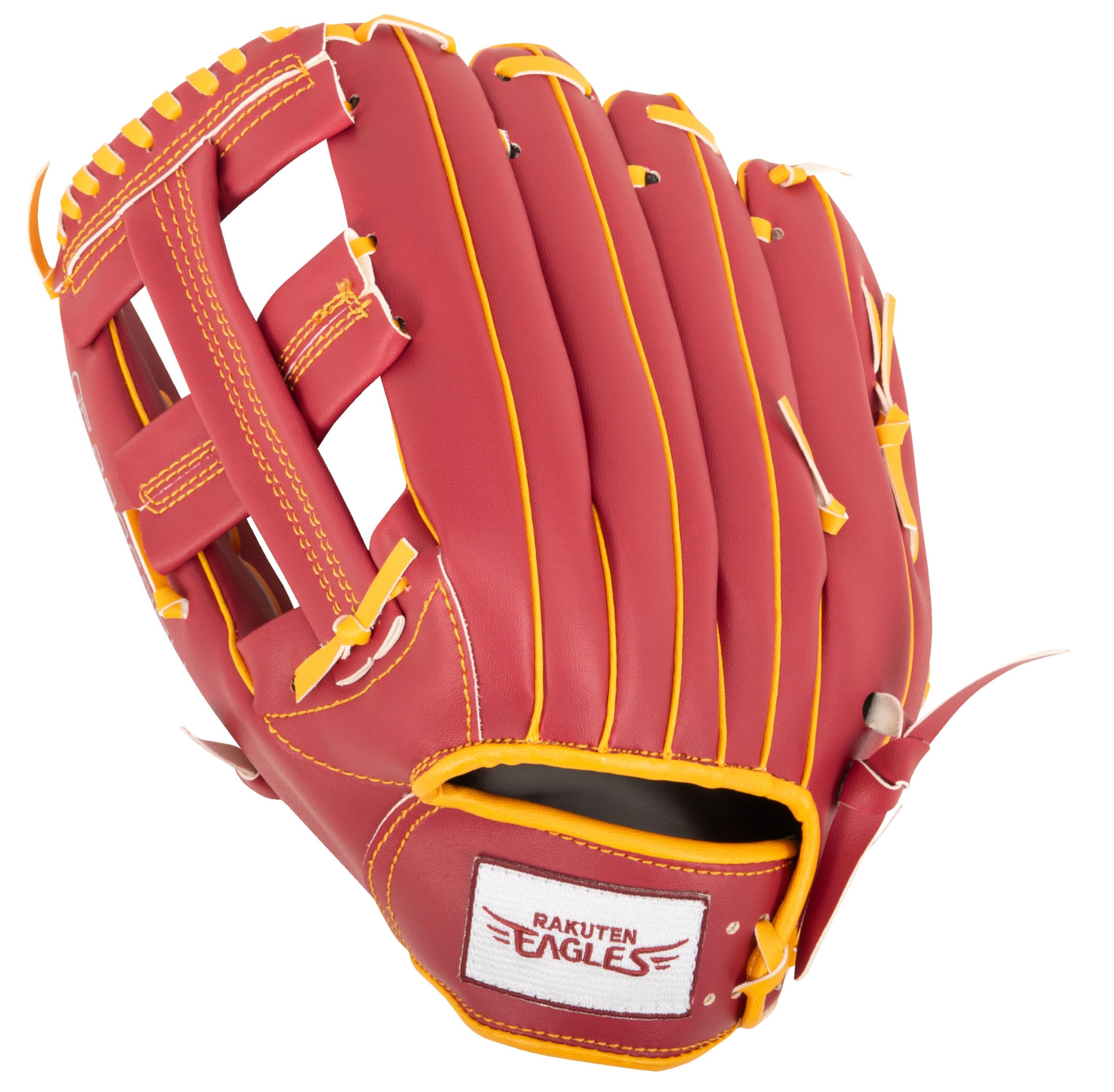 

Rakuten Golden Eagles x GP Baseball Throw Glove, Softball, General, All-Around, 12-inch, Orange, Left-Handed