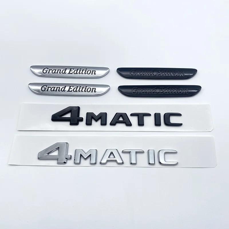 3D ABS Letters Emblem Badge for Mercedes-Benz GLE250d GLE300d GLE350d GLE400 GLE450 4Matic Car Styling Trunk Nameplate Sticker