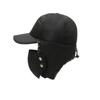 Winter Earmuffs Hat Windproof Waterproof Warm Hat+mask Outdoor Riding
