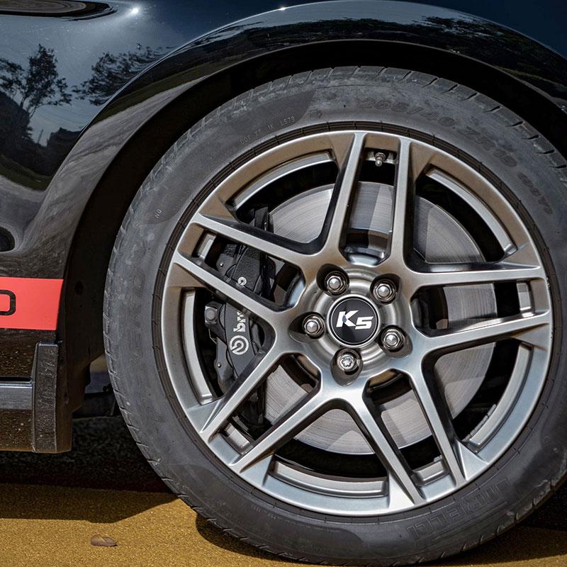 2026 Hot Car Sticker 4Pcs Car Wheel Center Hub Caps Sticker KIA Logo Badge Rim Cover Emblem Decal For KIA Ceed Sorento K5 Rio Sp