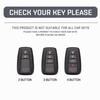 New TPU Car Key Case For Toyota Prius Camry Corolla C-HR CHR RAV4 Prado Izoa Levin Avalon 2018 2019 2020 Car Key Case Shell Cover Keychain Protector
