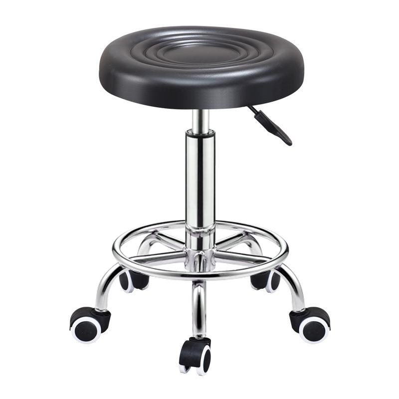 Adjustable Swivel Beauty Stool - Simple Lab & Bar Round Stool