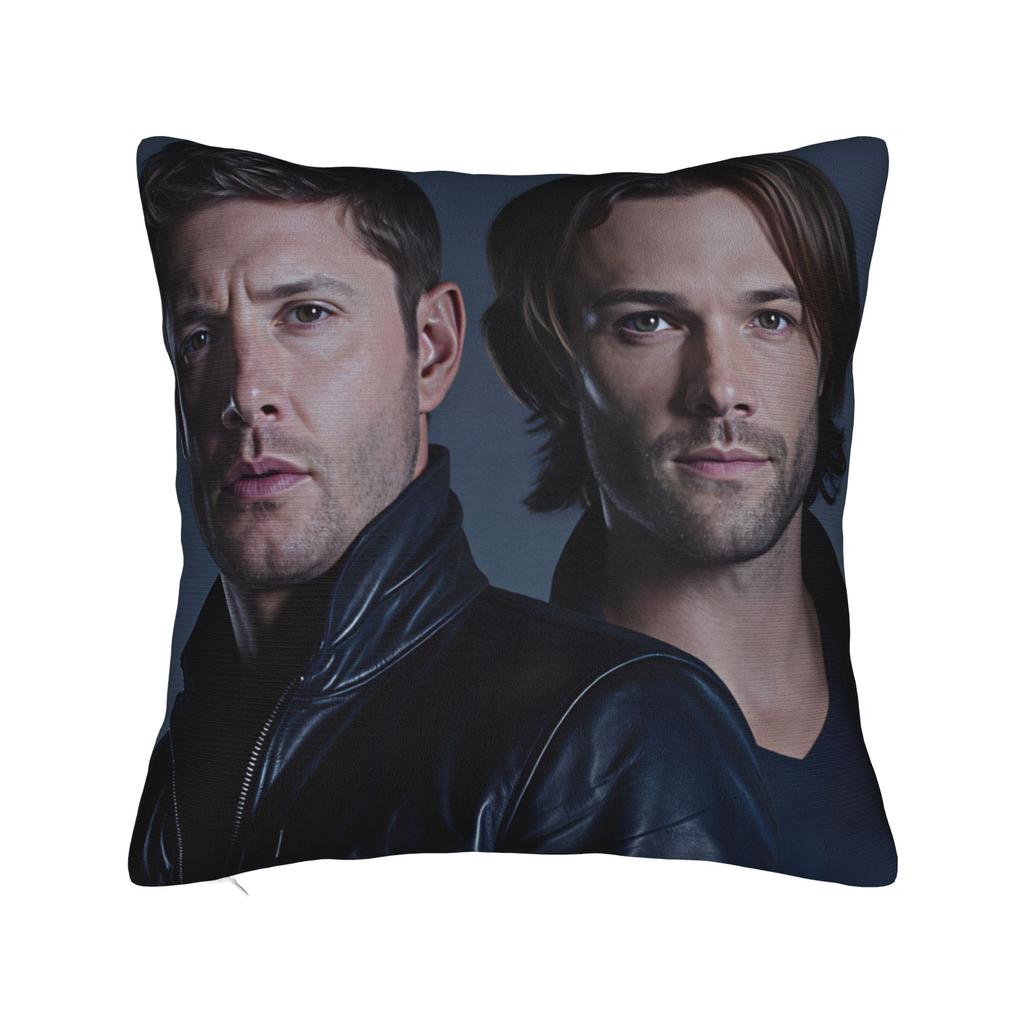 TV Series Supernatural (8) Pillow Cover Graphic Cushion Cover Funny Pillow Case For Chair Sofa Home Decor