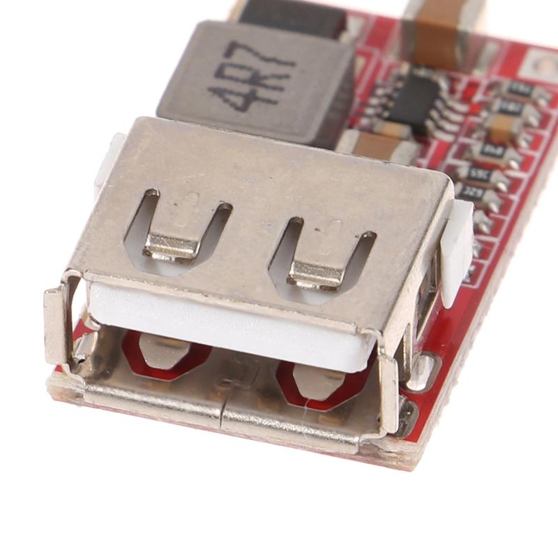 6-20V 24V 12V To 5V 3A Usb Step Down Module Phone Charger Mini Dc-Dc Step Up Boost Module Power Adjustable Buck Converter
