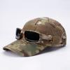 Men's Camouflage Breathable Mesh Baseball Cap for Outdoor Sports, Fishing & Duckbill Style