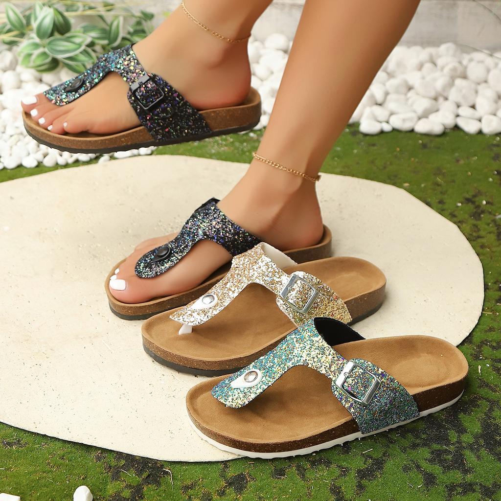 Women Flat Platform Slippers Summer Anti-slip Outdoor Flip Flops Women Slip On Sandals Beach Shoes Casual Slippers Slides Women