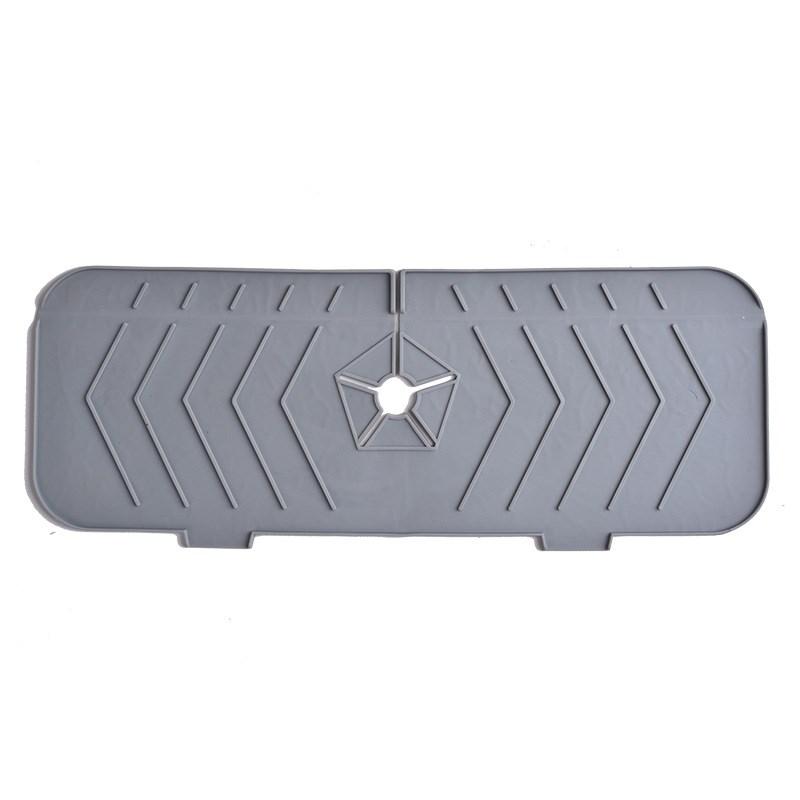 Kitchen Faucet Absorbent Mat Silicone Sink Splash Guard Water Draining Pad Countertop Protector Table Cushion Placemat Bathroom