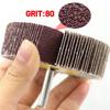 1Pcs Abrasive Grinding Wheel 6mm Shank Sandpaper Polishing Disc Sanding Flap Wheel  For Drill