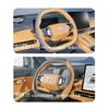 For Geely Galaxy Starship 7 EM-i 2025 Steering Wheel Cover All-season Anti-slip, Perforated Breathable Automobile Supplies