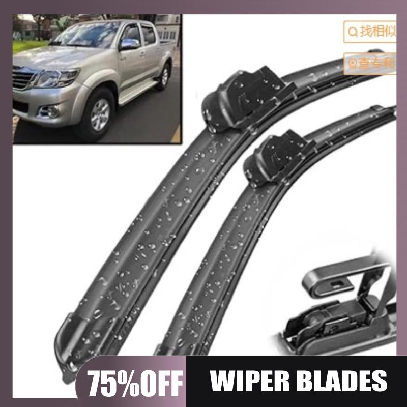 Suitable for Toyota Hilux 2005-2014 19+18 wiper blades чёрный