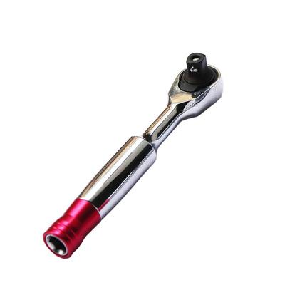 1/4 ''85/100mm Mini Tork Cırcır Anahtarı Mini lokma anahtar El Onarım Aracı