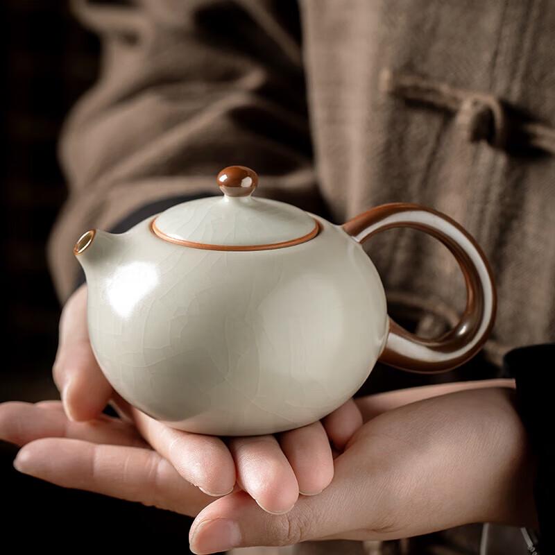Ru Kiln Xishi Ceramic Teapot