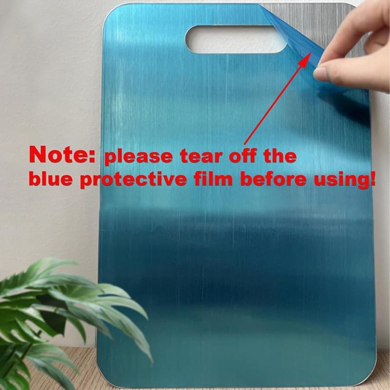 Premium SS Cutting Board Set 3pcs Non Slip BPA Free Food Safe Kitchen Boards Dishwasher Rustproof for Home Restaurant Cooking