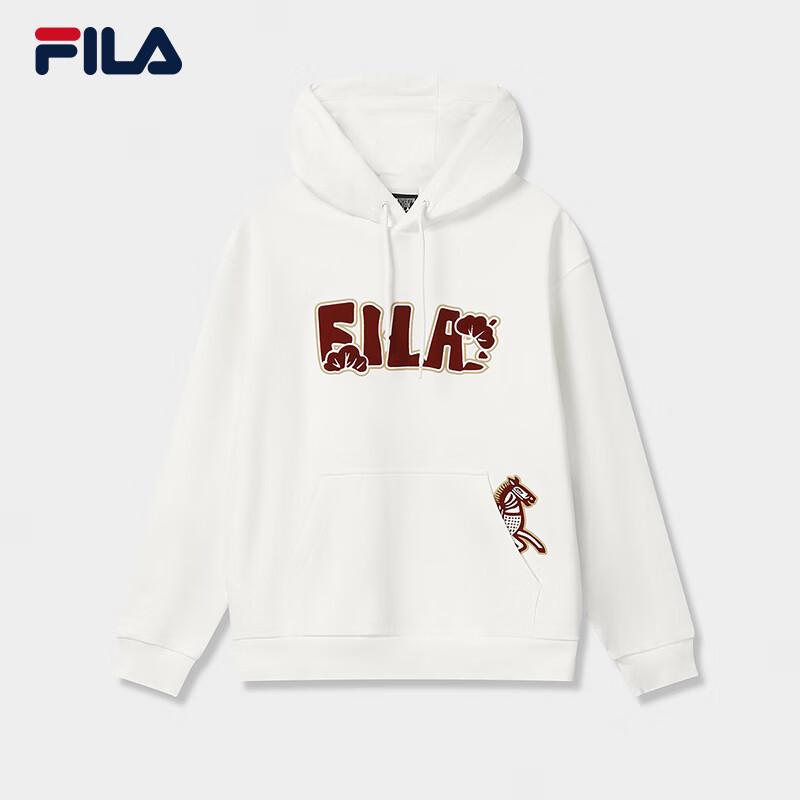 FILA Unisex Embroidered Knit Hoodie