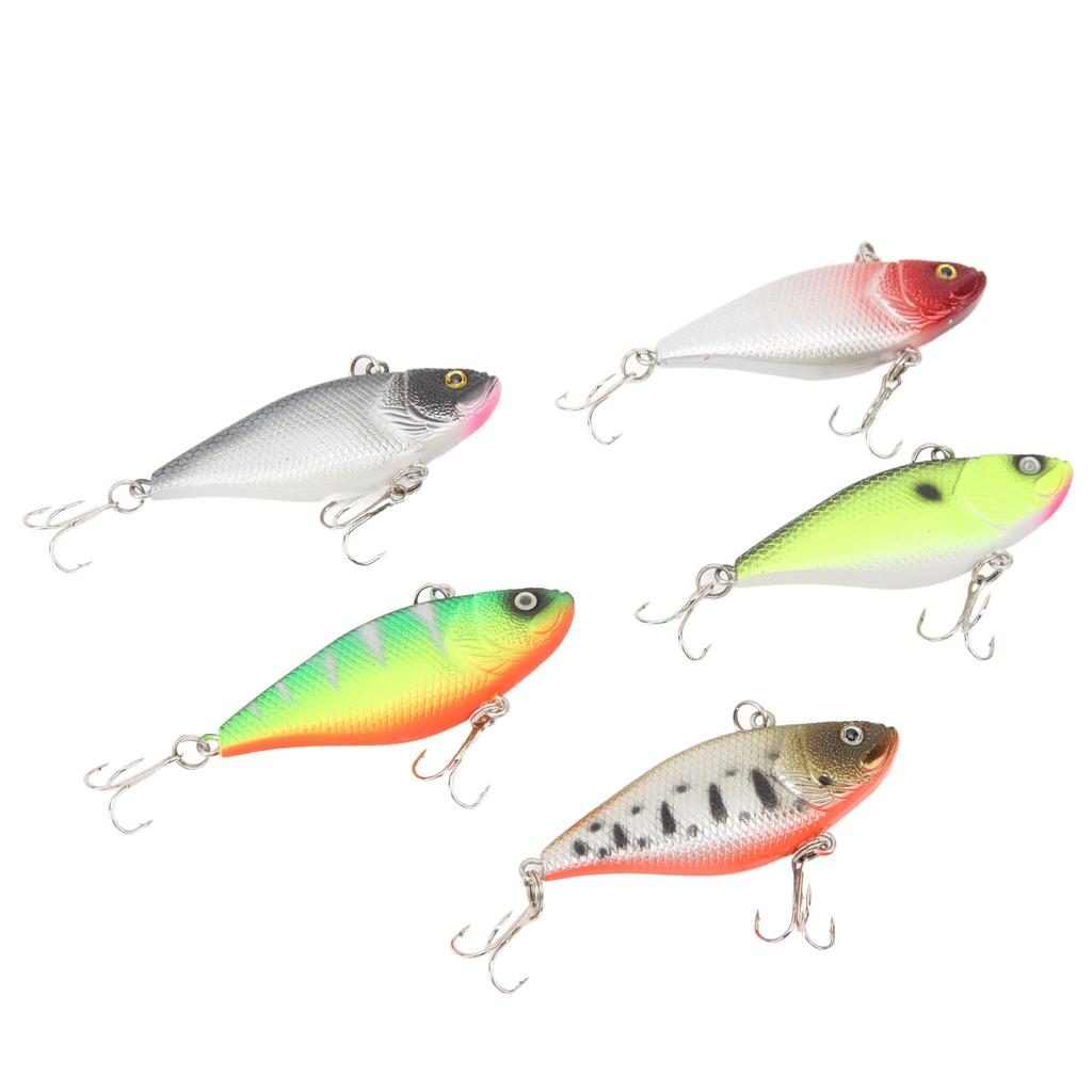 Lure Hard Bait Kit Topwater Fishing Lures Treble Hooks Hard Baits Set for Saltwater and Freshwater Fishing