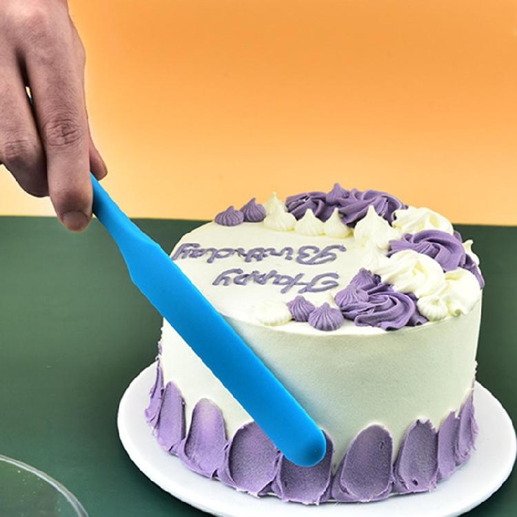 4-piece Silicone Spatula Set Baking Gadgets Cake Cream Spatula Silicone Material