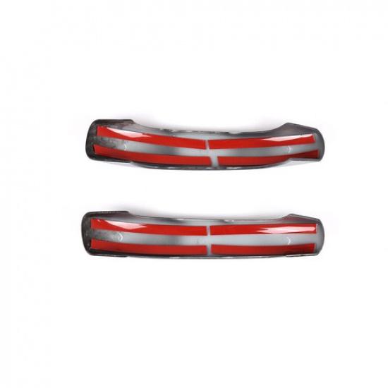 Car Side Door Handle Cover Trim For Smart ForTwo 2007-2015 Carbon Fiber ABS 2PCS