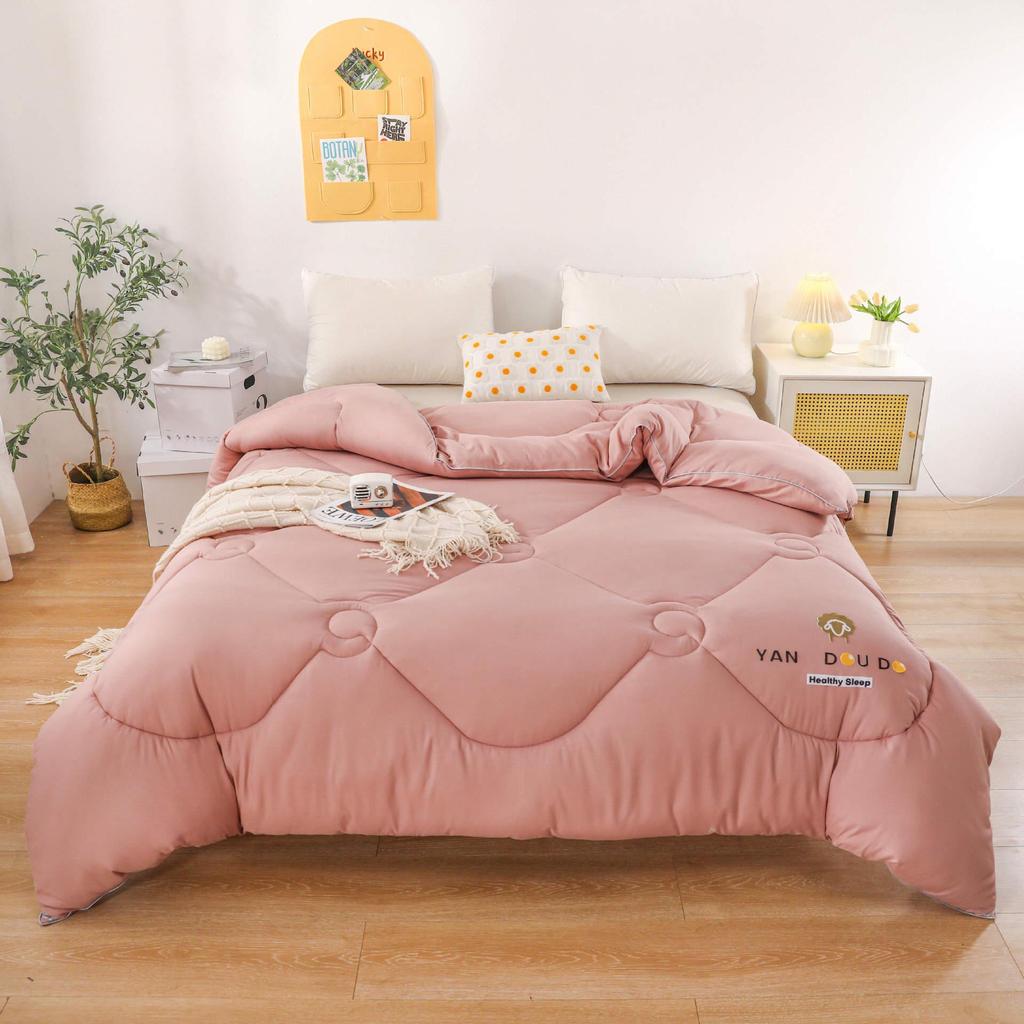 Edredão de Inverno Antibacteriano de Lã Pura da Nova Zelândia - Classe A, Inodoro, Retentor de Calor, Presente Ideal.