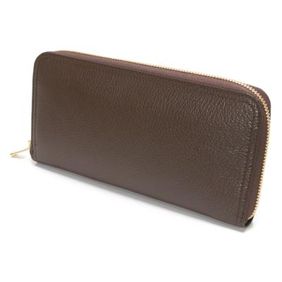 Porter Dlouhá peněženka s dvojitým kulatým zipem x 129-03735 (Hnědá Oranžová)