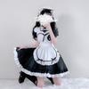 Japanese Rakuten Anime Classic Black Maid Outfit Soft Girl Sweet Cute Maid Uniform Seductive Cosplay