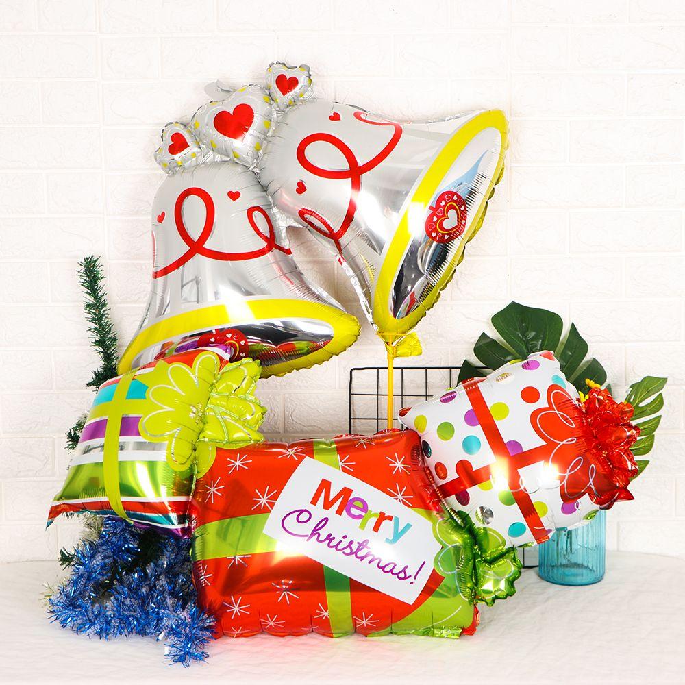 Toys Party Supplies ChristmasTree Christmas Decorations Cartoon Balloons Air Balloons Aluminum Foil