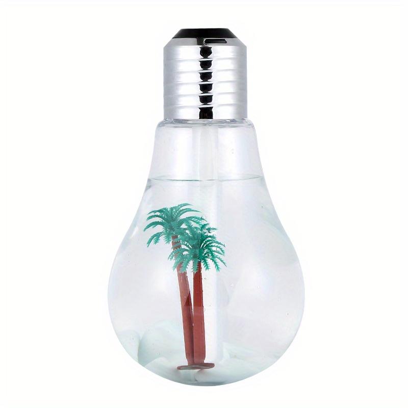 400ml Colorful Bubble Lamp Portable Humidifier Small Cool Mist USB Personal Desktop Humidifier for Bedroom, Travel, Office, Home