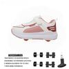 Girls' Invisible Rolling Shoes Double Wheel Transformable Men's Children's Inline Skates New Model Sports Entertainment