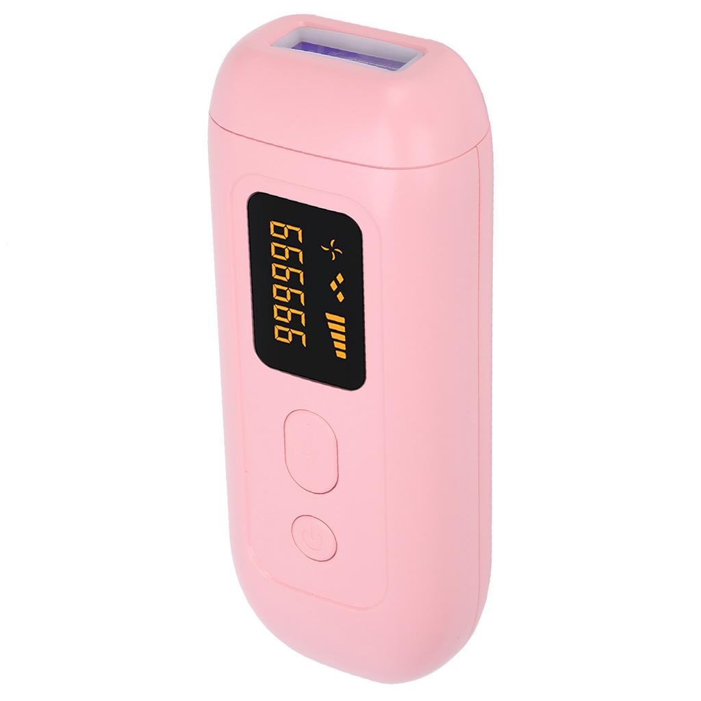 Portable 5 Gears Adjustable IPL Hair Removal Device Professional Hair Removal Machine 110‑240VPink