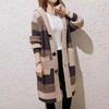 Women's Chunky Knit Hooded Cardigan - Autumn/Winter 2025