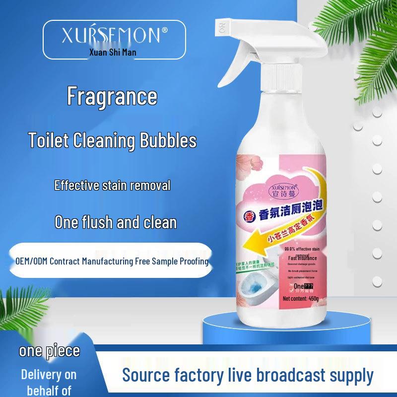 Xuan Shiman Fragrant Toilet Bubbles - Stain Remover, Descaler & Deodorizer No