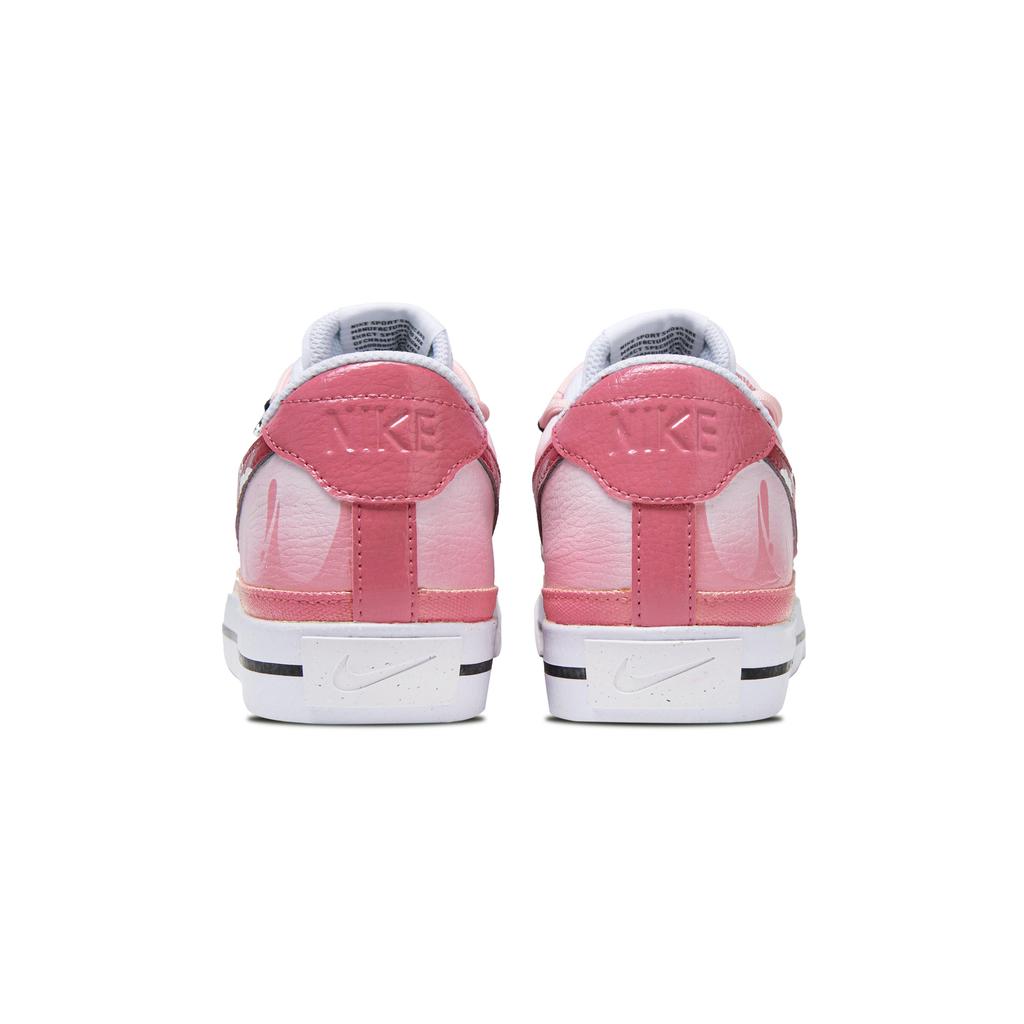 Nike Court Legacy Abrasion Resistant Low Top Skateboard Shoes Unisex Pink DH3162-100(Team398-)