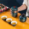 Ceramic Portable Travel Tea Set