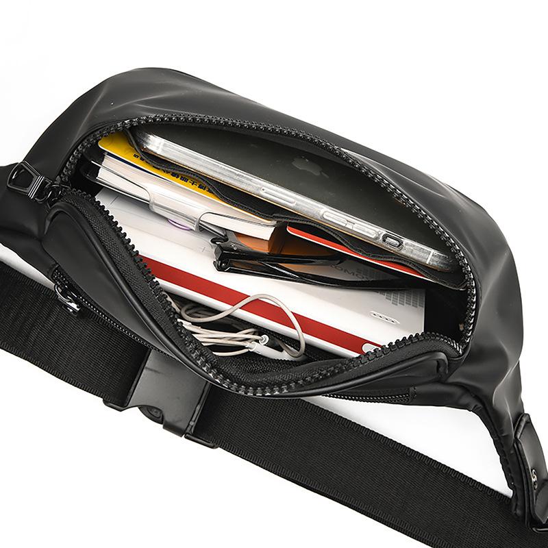 Men's breast bag outdoor running mobile phone bag large capacity shoulder oblique span bag casual men's fanny pack