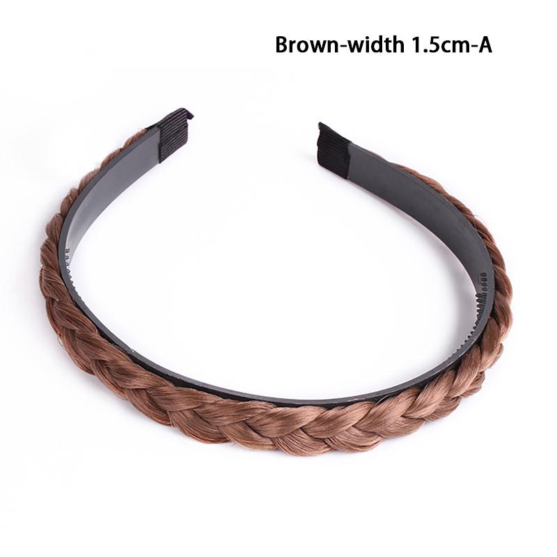 Fischgrätenzopf Fauler Perücken-Twistzopf Stirnband Damen Haarbänder Haarnadel Bohemia Rutschfestes Kopfschmuck Braut-Haarschmuck Styling