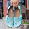 Flat Shoes for Women 2026 Summer Low Top Flat Bottom Comfortable Nursing Shoes Mother Shoe Size 35-44 Loafers Women's Ladies
