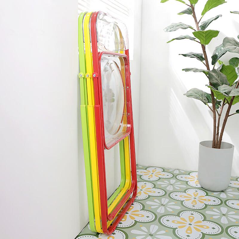 Lubangxiong Transparent Acrylic Folding Chair