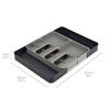 Joseph Joseph Cutlery Case, Tray, Storage, Drawer Organizer (Authentic) 85166, Gray