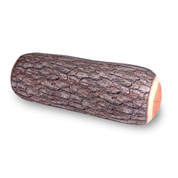 Dřevěný kmenový polštář polštář strom log polštář