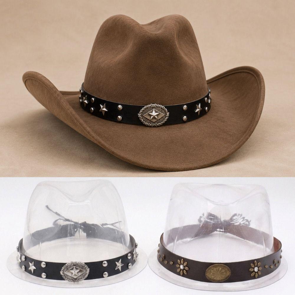 Leder Boho Kappenbänder Handgefertigte Hut Accessoires Mode Cowboy Hut Bänder Für Strohhut
