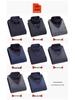 Middle-aged Men's Warm Knitted Sweater - Fake Two-Piece, Plus Velvet, Thick Long Sleeve Winter Outfit for Dad