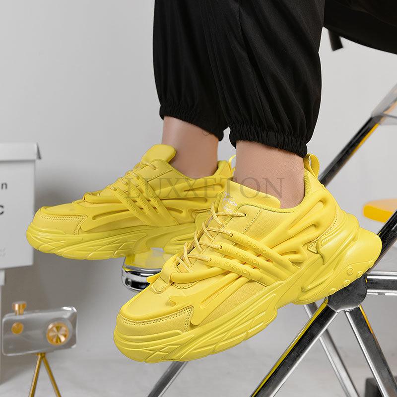 Chunky Sneakers Women Men Couples Sport Shoes New Design Autumn Fashion Casual Shoes Breathable Men's Sneakers