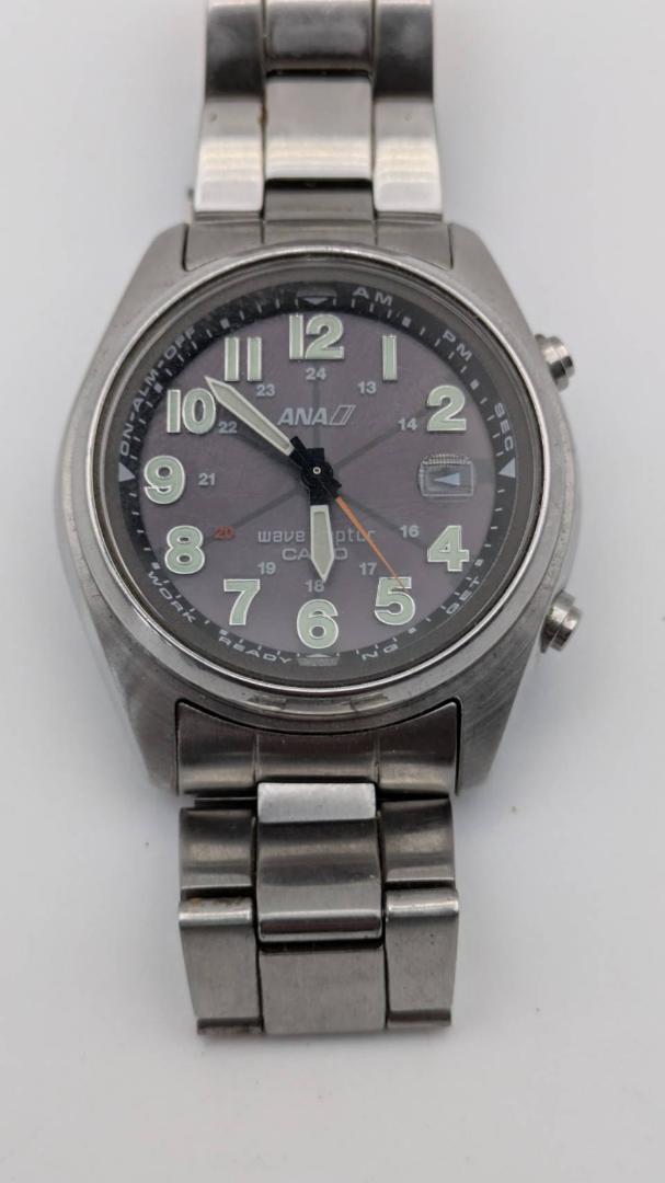 

[Б/У] CASIO ANA Ограниченная серия Радио Солнечные WAVECEPTOR WVA-M630D